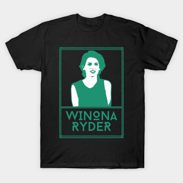 Winona ryder///original retro T-Shirt by MisterPumpkin